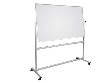 2X3 The Boards' Company Whiteboardtavla dubbelsida emaljerad 150x120cm - Lyreco - Kontorsmöbler och inredning > Whiteboardtavlor och tillbehör > 