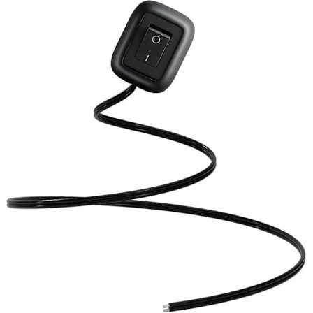 Reusious Bil DIY AV/PÅ DC 12V Bryter Vanndråpeform Knappebryter for Tåkelys, DRL, LED Lysbar, etc.