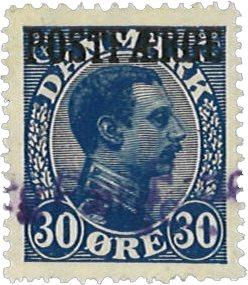 Danmark 1926 - Postfærgemærke AFA 9 - Stemplet
