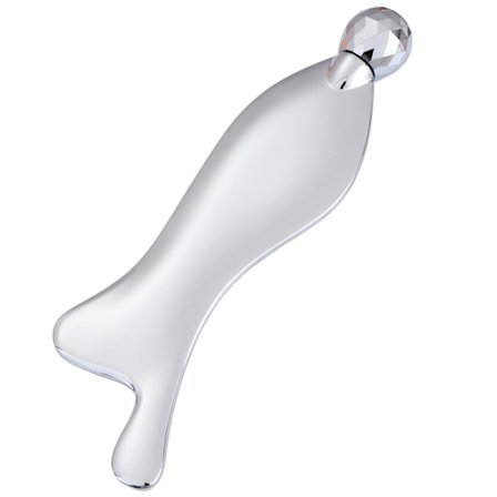 Gua Sha ansiktsmassasje - metallplate for ansiktsløftning (1 stk.)