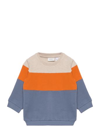 Nbmlaw Ls Sweat Unb Tops Sweatshirts & Hoodies Sweatshirts Blue Name It