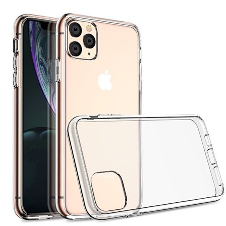 iPhone 12 / iPhone 12 PRO Kuori Läpinäkyvä Silikonikuori