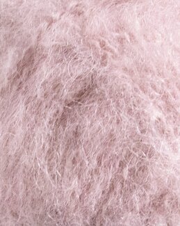 Garn Brushed Alpaca 50g Pudder - Svarta Fåret