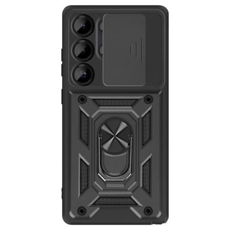 Kuoret - MAYAXESS - Galaxy S25 Ultra - Iskunkestävä - Tuki Rengas - Kamerakansi