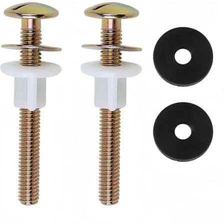 1 kpl WC-istuimen ruuvit, universaalit WC-kannen kiinnitysruuvit