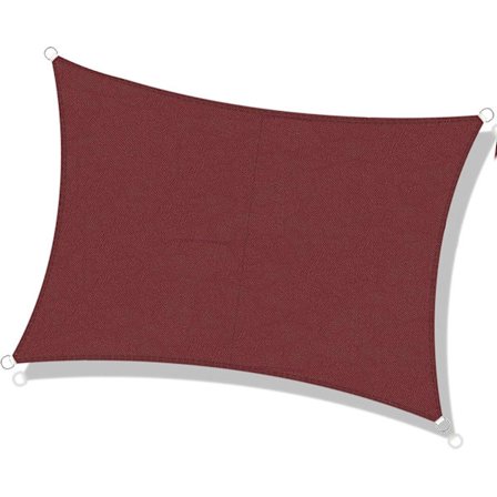 Vanntett polyester solseil UV-beskyttelse hage, terrasse,