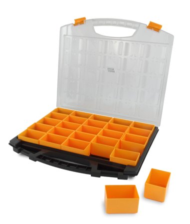 Ironside Pro 100621 Sortimentlåda 430x370 mm Höjd: 85 mm, 13 fack, Förvaring