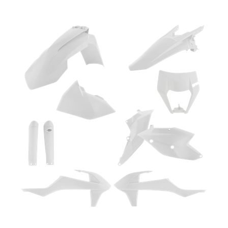 Kit Plastiche Completo Acerbis Bianco - KTM 500 EXC-F 2019-2022