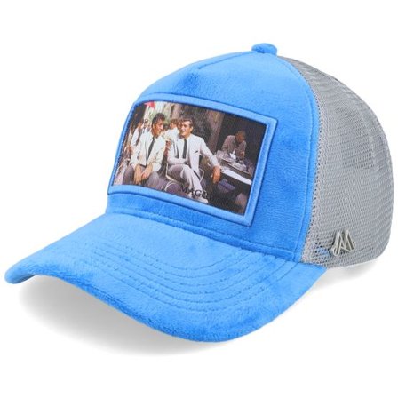 Maggiore - Blå trucker Keps - Unlimited Martin Blue/Grey A-Frame Trucker @ Hatstore