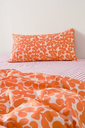 Jotex - Örngott 50x90 Cm Ekologisk Persika/orange KNOTA - Köp Örngott hos Jotex