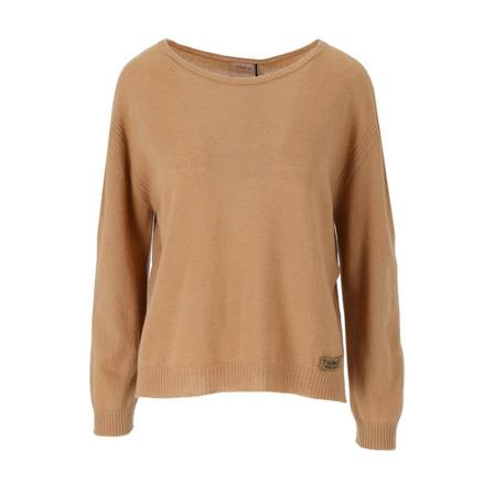 Twinset Crewneck Jumper , Beige , Dames , Maat: S Truis