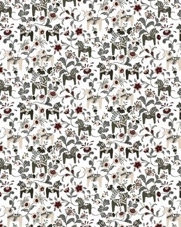 Metervare Leksand Hvit