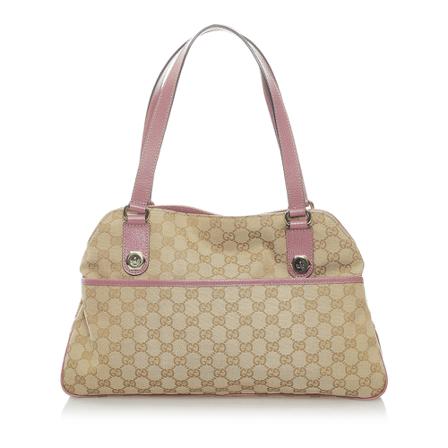 Gucci Vintage, Pre-owned Shoulder Bag Bruin, Dames, Maat:ONE Size
