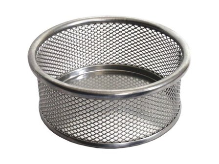 Gemhållare, trådmetall, öppen upptill, 50 x 118 mm, silver - Lyreco - Kontorsmaterial - Till skrivbordet - Gemkoppar