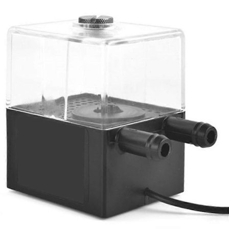 Ultra-Tyst SC-300T Vattenpumpset för PC CPU Vätskekylningssystem DC 12V 4W 150Ml Vattentank Liten