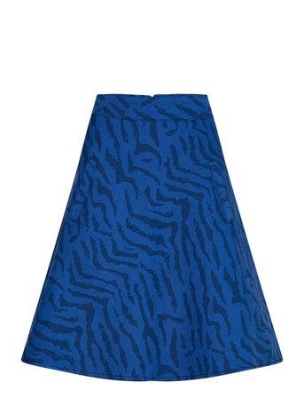 Sketch Denim Stelly Skirt Blue Mads Nørgaard