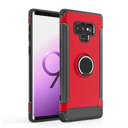 Samsung Galaxy Note 9 Mobilskal Plast Silikon Kolfiber Handr