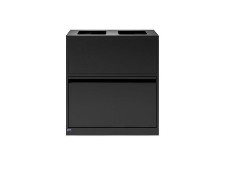 bica Avfallshantering 80L station grå - Lyreco - Städ och hygien - Avfallshantering och källsortering - Sortering och återvinning