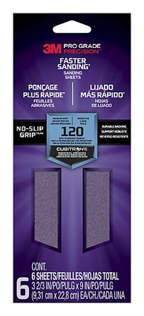 3M Slipeark PRO GRADE PRECISION P120 medium korning 93mmx228mm