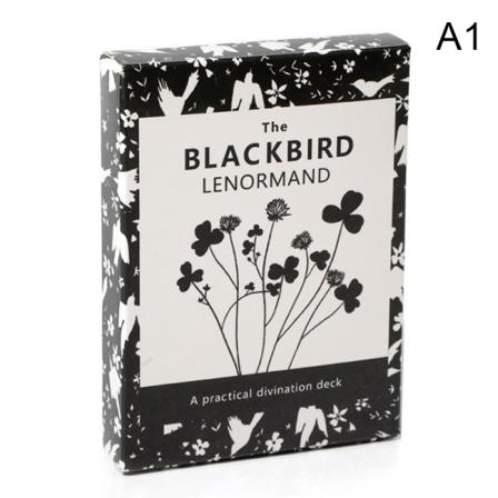 1 däck 10 stilar Tarotkort Blackbird Lenormand Betydelse Tarot P - Perfet one size A1