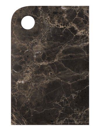 Mette Ditmer Marble Serving Board - Brown - W20X L30X H1CM