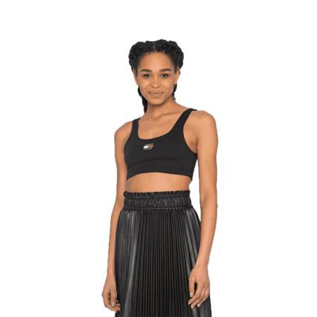 Shirts Tommy Hilfiger Tjw Super Crop Badge Svarta 168 - 172 Cm/m