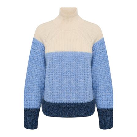 InWear Inwear Javaniw Pullover Strik 30107517 Marine Blue Blå, Dame