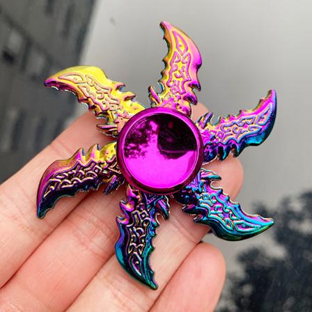 Metallinen v rik s seos Sormihyrr Sormien py ritt miseen K yt nn llinen ty kalu paineen purkamiseen Colorful King Blade 125