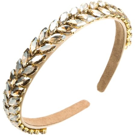 Hårbånd til kvinder Retro Boho Rhinestone Pandebånd Krystal Diamant Hårpynt Hårtilbehør