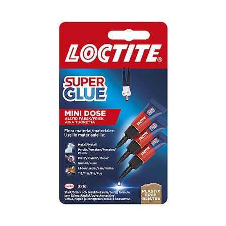 LOCTITE Superlim Mini Dose 3x1g