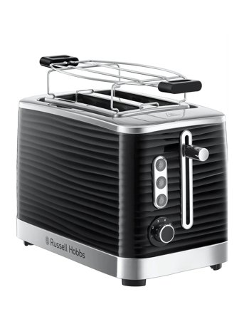Russell Hobbs Inspire 2Sl Toaster Black - Black - 2 S