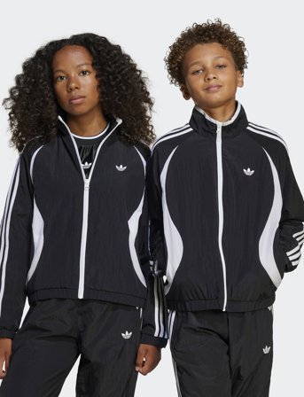 adidas Originals Woven Tracktop - Black - 152