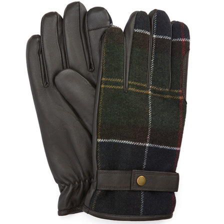 Barbour M's Newbrough Tartan Gloves Classic