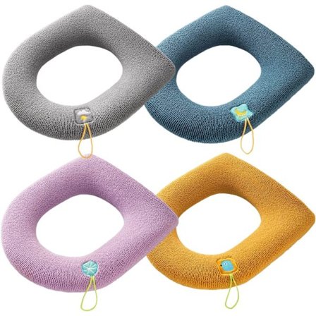 4 kpl WC-istuimen kansi Pestävä WC-istuimen kansi WC-meri