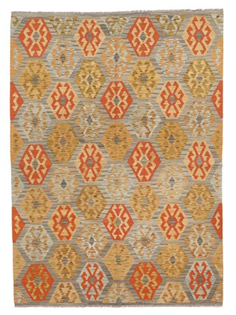 Kelim Afghan Old Style Matta 178X245 Ull, Afghanistan