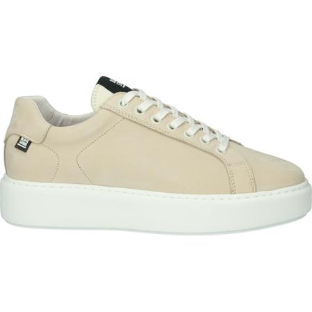 Blackstone Xl21 Almond Milk - LOW Sneaker , Beige , Dames , Maat: 38 EU