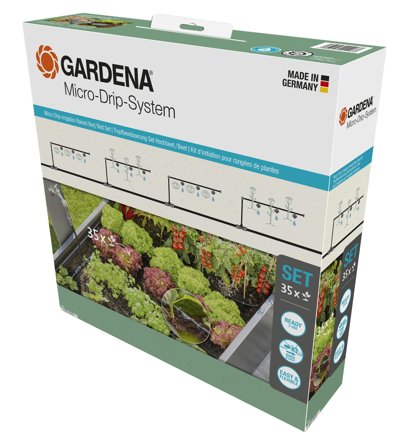 Gardena Micro-Drip-System 13455-20 Startset till pallkrage, Skog, trädgård & rengöring