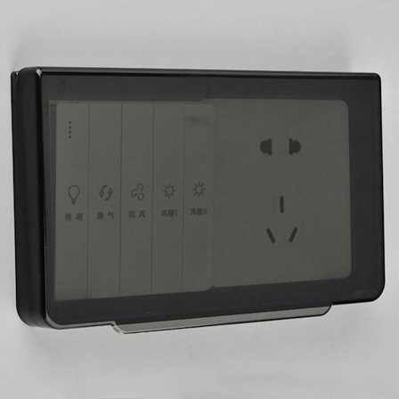 Kontaktbeskyttelsesdæksel Vandtæt Boks SORT