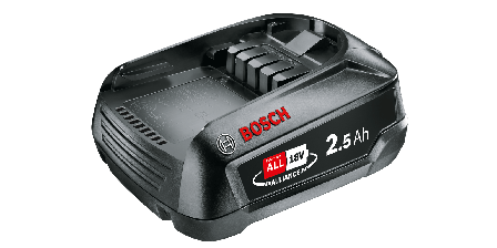 Bosch DIY PBA 18V 2,5Ah W-B Batteri 2,5 Ah, Maskintilbehør & forbruk