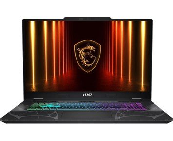 MSI-MSI Cyborg A17 AI B2HWEKG-001NEU / 17,3'' / RTX 5050 / AMD Ryzen 7 260 / 16GB / 1TB-17,3" gaminglaptop med RTX 5050 og smarte AI-funksjoner-
