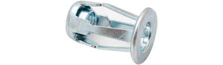 Ejot 595065 Metallekspander for tynnmetall, FZB, 100-pakning Grepområde: 0-5 mm, Innfesting