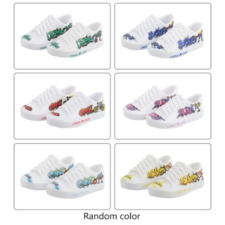 Mini Finger Sko/Finger Knæbeskyttere til Finger Skateboard Legetøjstilbehør Finger Skateboarding Træningsrekvisitter Party Favor