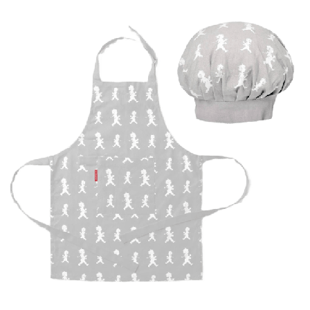 Solstickan Design Köksförkläde & Kockmössa barn Köksredskap Flerfärgad 2-6 år