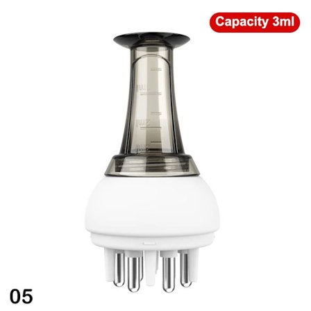 Hodebunnsapplikator Flytende Hårkam Vekstserum Nærende Olje Mini Bærbar Hårrøtter Massasje Medisinkam Hodebunnsmassasjeapparat