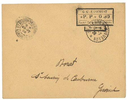 Saint Pierre og Miquelon - Stempel fra 1926