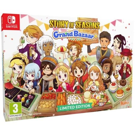 Story of Seasons: Grand Bazaar - Nintendo Switch-spel - Begränsad upplaga