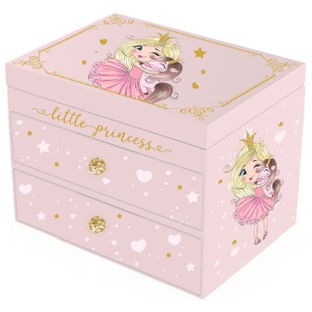 Smyckeskrin i Trä Prinsessa Rosa - Tinka