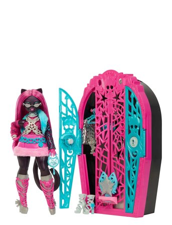 Monster High Skulltimate Secrets Hauntlywood Mysteries Doll, Catty Noir With 19+ Surprises - Multi/patterned - ONE SIZE