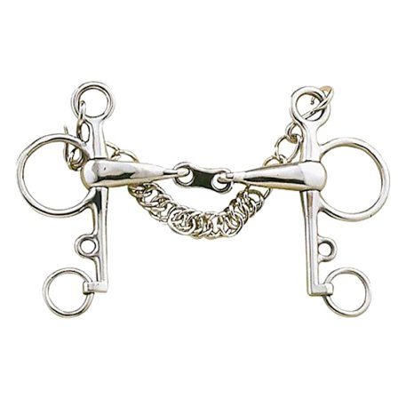 Lorina French Link Pelham 5,5 tum Silver