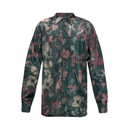Dries Van Noten Silk shirt , Grijs , Heren , Maat: S